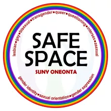 SUNY Oneonta Safe Space Logo