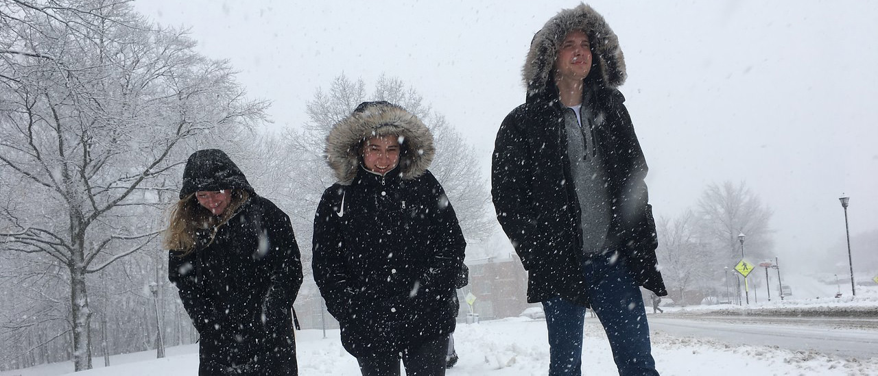 Winter at SUNY Oneonta