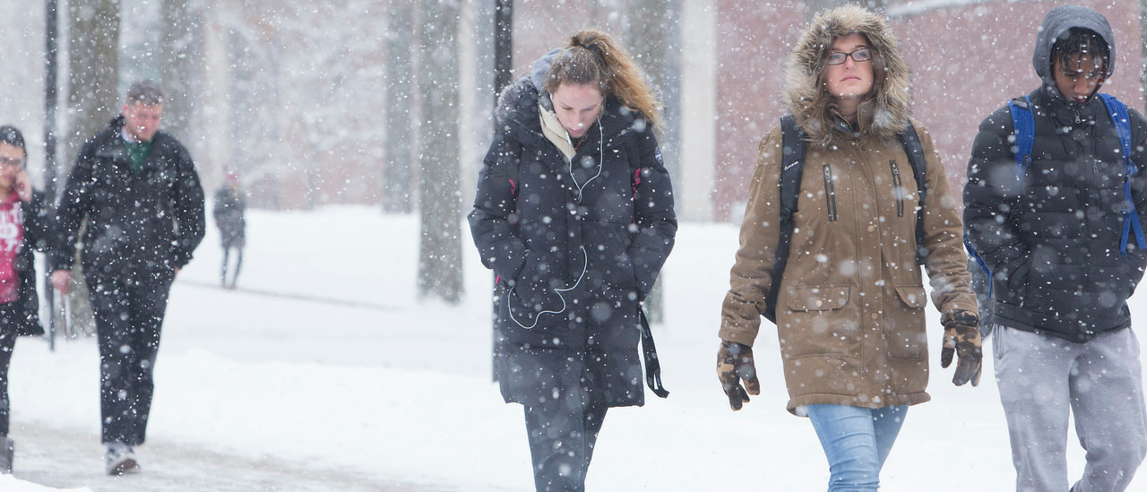 Winter at SUNY Oneonta