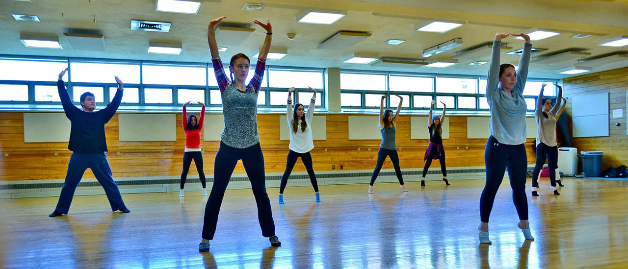 Theatre Department Dance Class