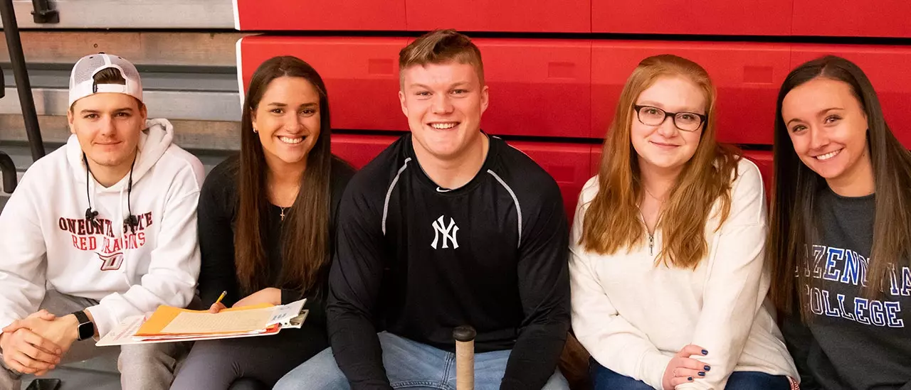 photo of 5 students