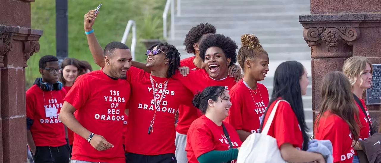 Campus Welcomes New Red Dragons