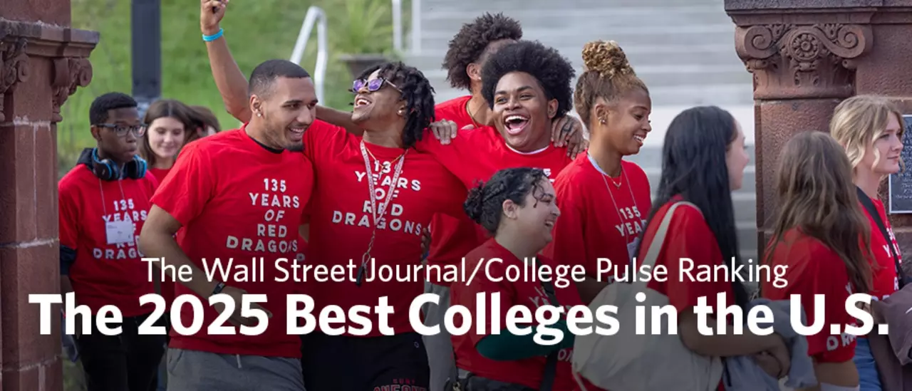 187 The 2025 Best Colleges in the U.S. in the Wall Street Journal/College Pulse rankings
