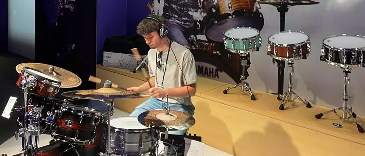 Oneonta Students Tour NAMM