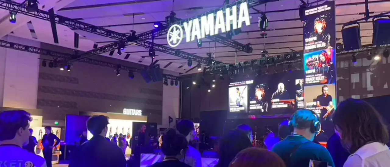 Oneonta Students Tour NAMM