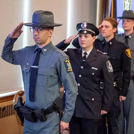 Five Cadets Graduate from Law Enforcement Academy