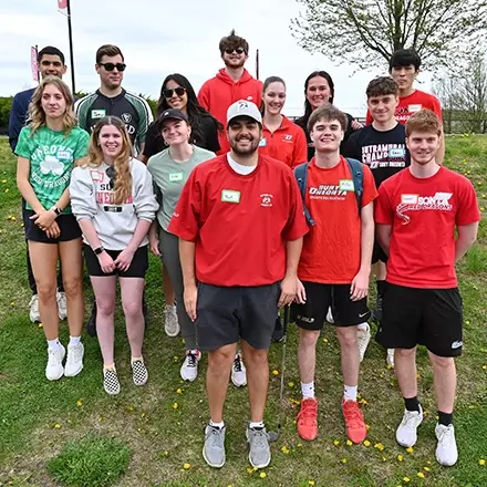 Students Volunteer at Spring EDD Adaptive Sports