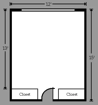 Golding, Littell, Tobey, and Wilber room floor plans