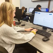 Student Abigail Gifford