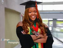 Fatoumata Ouattara Graduation Photo