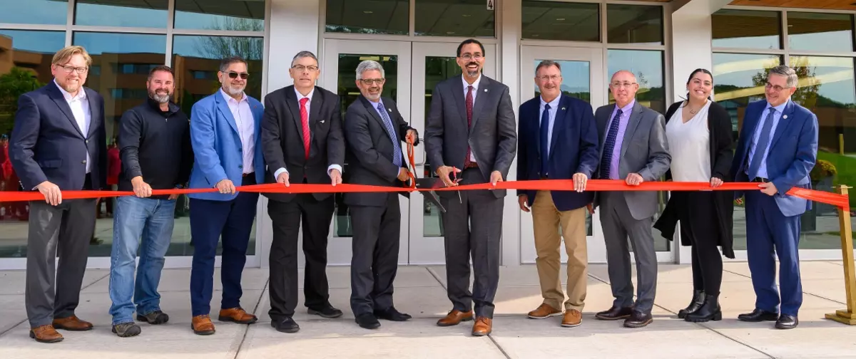 Fall 2023 Alumni Hall Ribbon Cutting