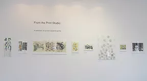 Prints from the Print Studio: Class project