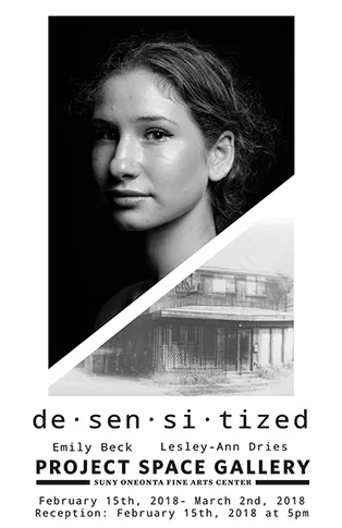 desensitized exhibition poster