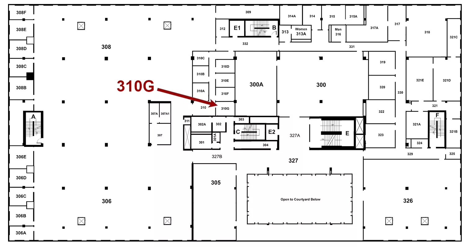 Milne 310G Privacy Room.  Inquire at Library Circulation Desk at first floor main entry.