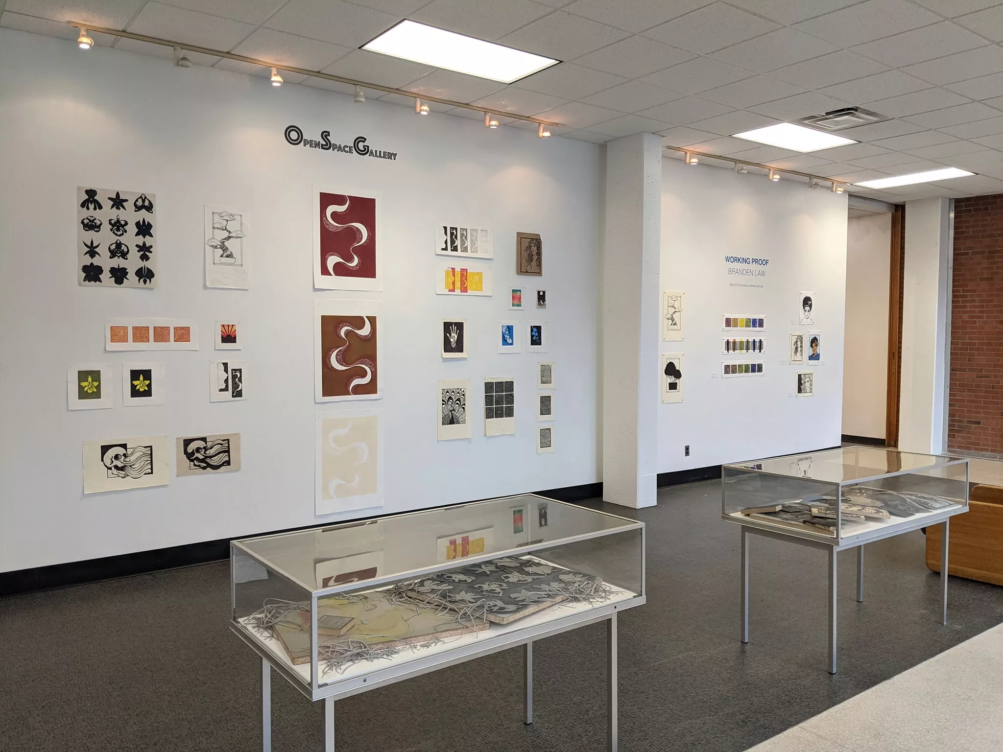 Branden Law, Working Proof, 2021. Installation view.