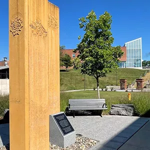 911 Memorial Pillars Seating