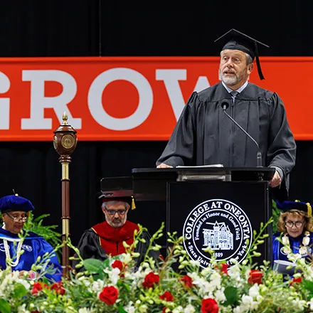 Speaker at inauguration