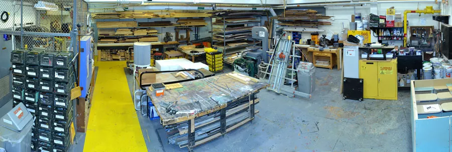 Theatre Department scene shop