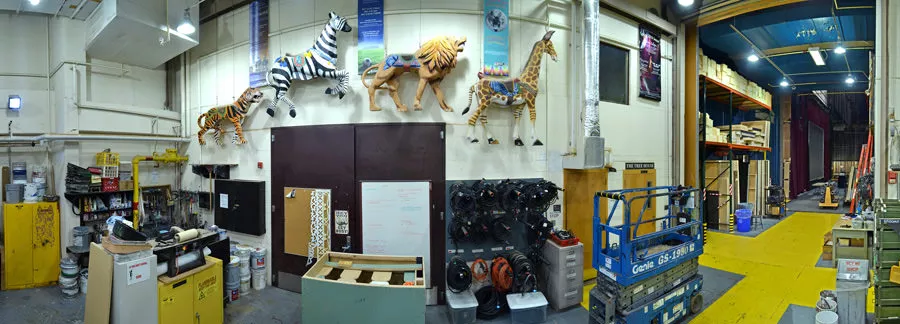 Theatre Department scene shop