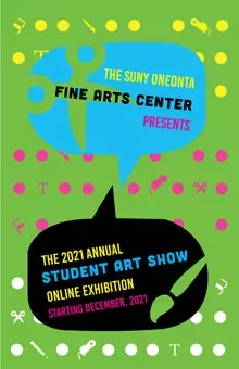 2021 Student Art Show Poster