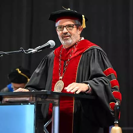 President Alberto Cardelle encouraged students 