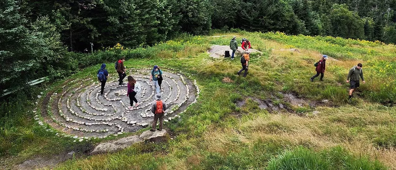 GEOFYRST students explore the Adirondacks.