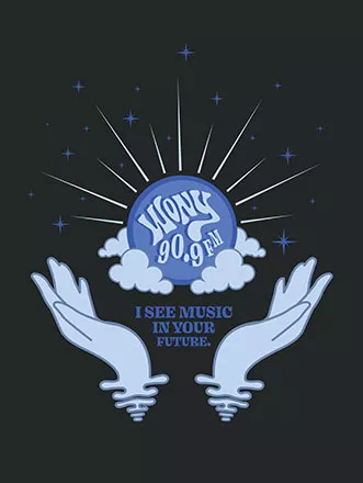 WONY 90.9 FM Poster