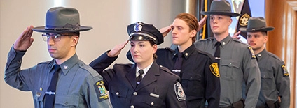 Five Cadets Graduate from Law Enforcement Academy