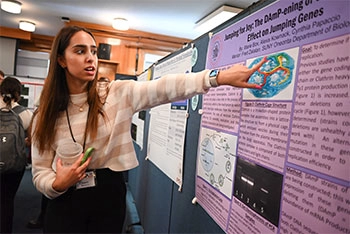 Oneonta students participated in the 2024 Student Research and Creative Activity (SRCA) showcase