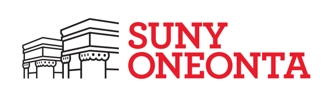SUNY-Oneonta-Logo---Stacked-Logotype-(Black-and-Red)