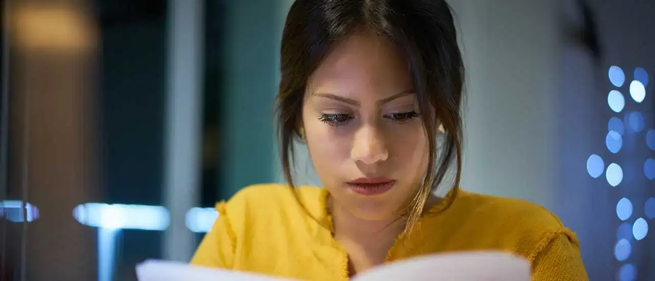 Student looking for aid.