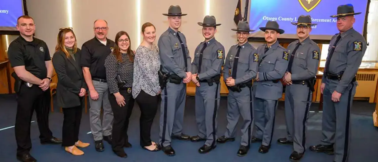 Five Cadets Graduate from Law Enforcement Academy