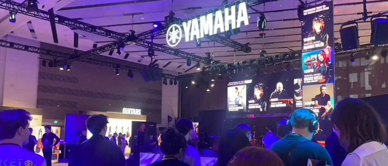 Oneonta Students Tour NAMM
